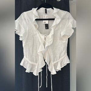 H&M Linen Top